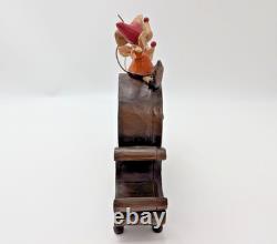 Disney Traditions Showcase A Stitch in Time Figurine Jaq & Gus Cinderella Clock