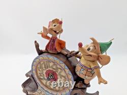 Disney Traditions Showcase A Stitch in Time Figurine Jaq & Gus Cinderella Clock