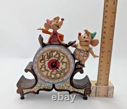 Disney Traditions Showcase A Stitch in Time Figurine Jaq & Gus Cinderella Clock
