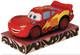 Disney Traditions Showcase Cars Ka-chow Lightning Mcqueen Enesco Brand New