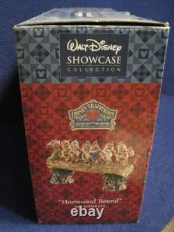 Disney Traditions Showcase Enesco Homeward Bound seven Dwarfs sculpture figure