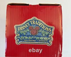 Disney Traditions Showcase Let It Snow Mickey Minnie Pluto Snowman Jim Shore