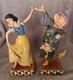 Disney Traditions Snow White Dopey Figurine Ornaments Dancing Partners Boxed