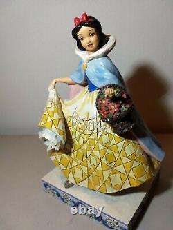 Disney Traditions Snow White Figurine Winter Snow Jim Shore 4026076