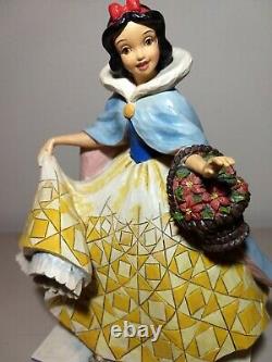 Disney Traditions Snow White Figurine Winter Snow Jim Shore 4026076