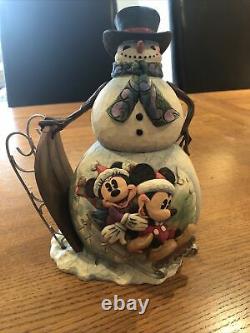 Disney Traditions Snowman Mickey Mouse Jim Shore