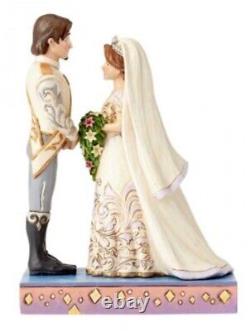 Disney Traditions Tangled Rapunzel and Flynn Wedding Sculpted Figure Japan