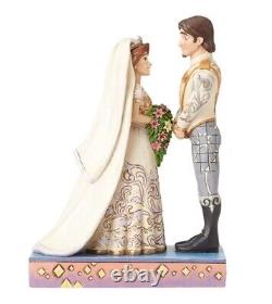 Disney Traditions Tangled Rapunzel and Flynn Wedding Sculpted Figure Japan