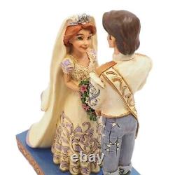 Disney Traditions Tangled Rapunzel and Flynn Wedding Sculpted Figure Japan