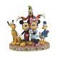 Disney Traditions The Gangs All Here Mickey Mouse Fab Five Statue By Jim Shore