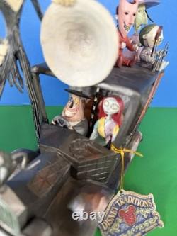 Disney Traditions The Nightmare Before Christmas Mayor's Car Jim Shore Art