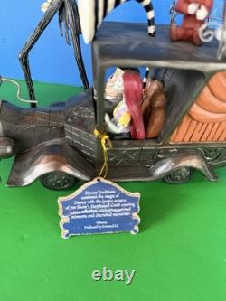 Disney Traditions The Nightmare Before Christmas Mayor's Car Jim Shore Art
