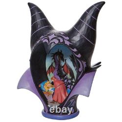Disney Traditions True Loves Kiss Maleficent Headdress Scene Figurine