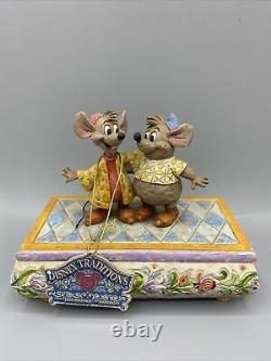 Disney Traditions by Jim Shore 4007661 Jaq and Gus Cinderella Figurine Trinket