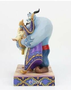 Disney Traditions by Jim Shore Aladdin Genie Carpet Group Hug Figurine 7.87 Inch