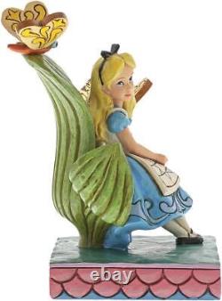 Disney Traditions by Jim Shore Alice in Wonderland Figurine, 5.43 Inch, Multi