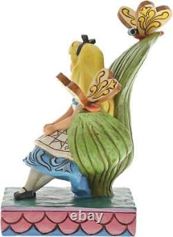 Disney Traditions by Jim Shore Alice in Wonderland Figurine, 5.43 Inch, Multi