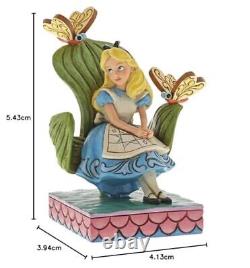 Disney Traditions by Jim Shore Alice in Wonderland Figurine, 5.43 Inch, Multi