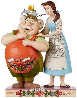 Disney Traditions by Jim Shore Beauty and The Beast Belle and Maurice The Inv