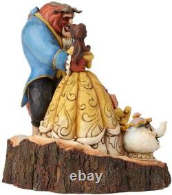 Disney Traditions by Jim Shore Beauty and the Beast Carved by Heart Figure