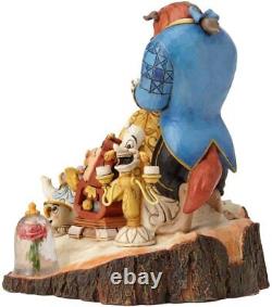 Disney Traditions by Jim Shore Beauty and the Beast Carved by Heart Figure