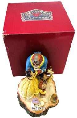 Disney Traditions by Jim Shore Beauty and the Beast Carved by Heart Figure