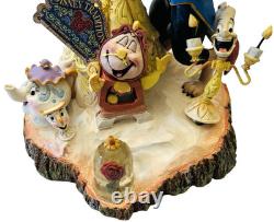 Disney Traditions by Jim Shore Beauty and the Beast Carved by Heart Figure