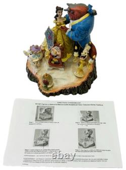 Disney Traditions by Jim Shore Beauty and the Beast Carved by Heart Figure