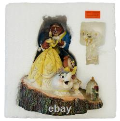 Disney Traditions by Jim Shore Beauty and the Beast Carved by Heart Figure
