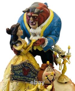 Disney Traditions by Jim Shore Beauty and the Beast Carved by Heart Figure