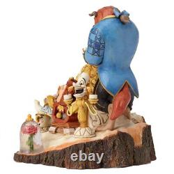 Disney Traditions by Jim Shore Beauty and the Beast Carved by Heart Stone Res