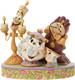 Disney Traditions By Jim Shore Beauty And The Beast Lumiere, Mrs. Potts, Chip An