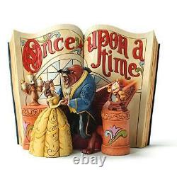Disney Traditions by Jim Shore Beauty and the Beast Storybook Stone Resin