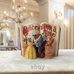 Disney Traditions by Jim Shore Beauty and the Beast Storybook Stone Resin