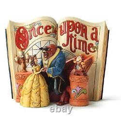 Disney Traditions by Jim Shore Beauty and the Beast Storybook Stone Resin F