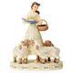 Disney Traditions By Jim Shore Belle White Woodland Figurine, Cream, Brown, B
