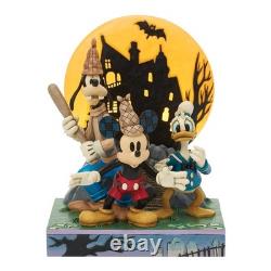 Disney Traditions by Jim Shore Halloween Mickey, Donald and Goofy Lonesome Gh