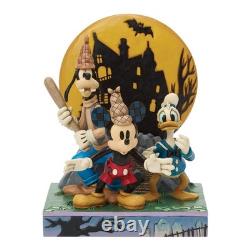 Disney Traditions by Jim Shore Halloween Mickey, Donald and Goofy Lonesome Gh
