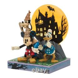 Disney Traditions by Jim Shore Halloween Mickey, Donald and Goofy Lonesome Gh