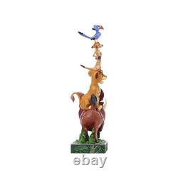 Disney Traditions by Jim Shore Lion King Stacked Characters Figurine, 8 Inch