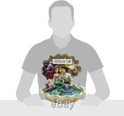 Disney Traditions by Jim Shore Little Mermaid Seashell Scene Figurine, 8.07 Inch