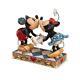 Disney Traditions By Jim Shore Mickey Mouse Kissing Minnie Stone Resin