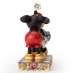 Disney Traditions by Jim Shore Mickey Mouse Kissing Minnie Stone Resin