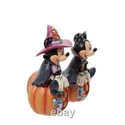 Disney Traditions by Jim Shore Mickey and Minnie Mouse Halloween Figurine, 7