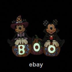 Disney Traditions by Jim Shore Mickey and Minnie Mouse Halloween Figurine, 7