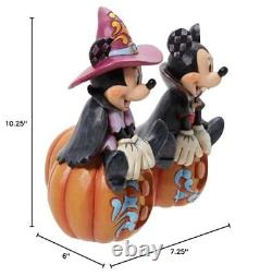 Disney Traditions by Jim Shore Mickey and Minnie Mouse Halloween Figurine, 7