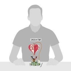 Disney Traditions by Jim Shore Mickey and Minnie Mouse in Heart-Shaped Air Ba