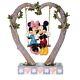 Disney Traditions By Jim Shore Mickey And Minnie Mouse On Heart Swing Figurin