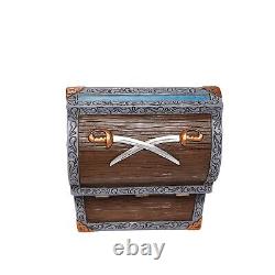 Disney Traditions by Jim Shore Peter Pan Treasure Chest Captain Hook and SMEE