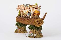 Disney Traditions by Jim Shore Snow White and the Seven Dwarfs Heigh-ho Stone